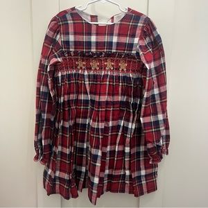 Bella Bliss Girls Gingerbread Christmas Dress